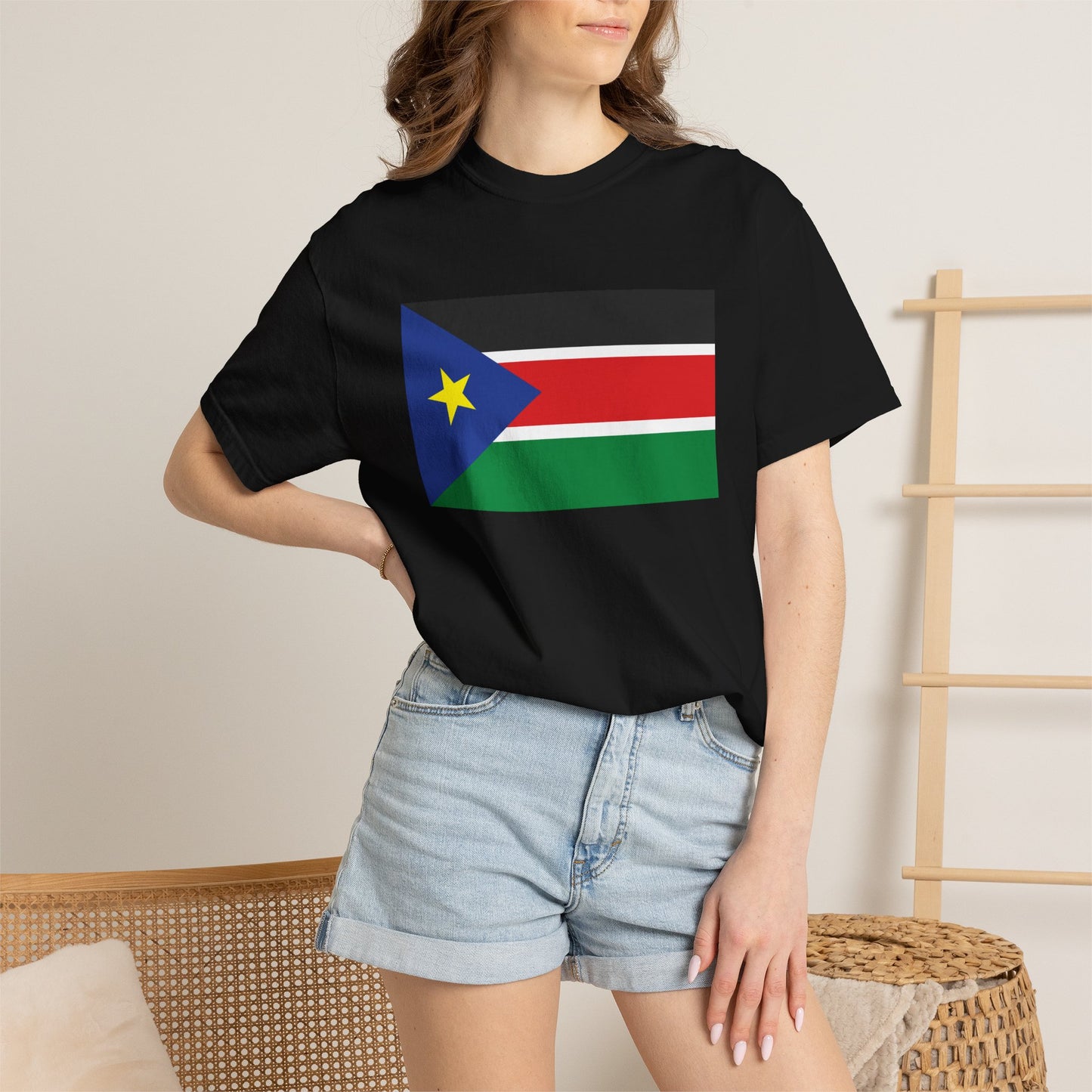 South Sudan Flag T Shirt | South Sudan Heritage Shirt S–4XL | Rep Ya Flag