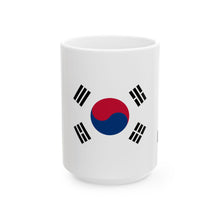 South Korea Flag Coffee Mug 11oz & 15oz | Korean Heritage Ceramic Coffee Tea Mug | Rep Ya Flag