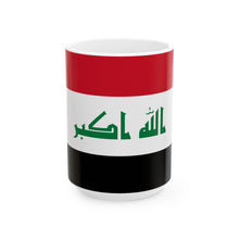 Iraq Flag Coffee Tea Mug 11oz 15oz | Rep Ya Flag Ceramic Mug