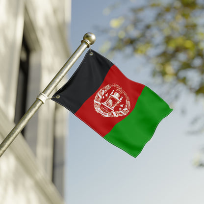 Afghanistan Flag Garden Banner | Double Sided Outdoor Flag | Rep Ya Flag