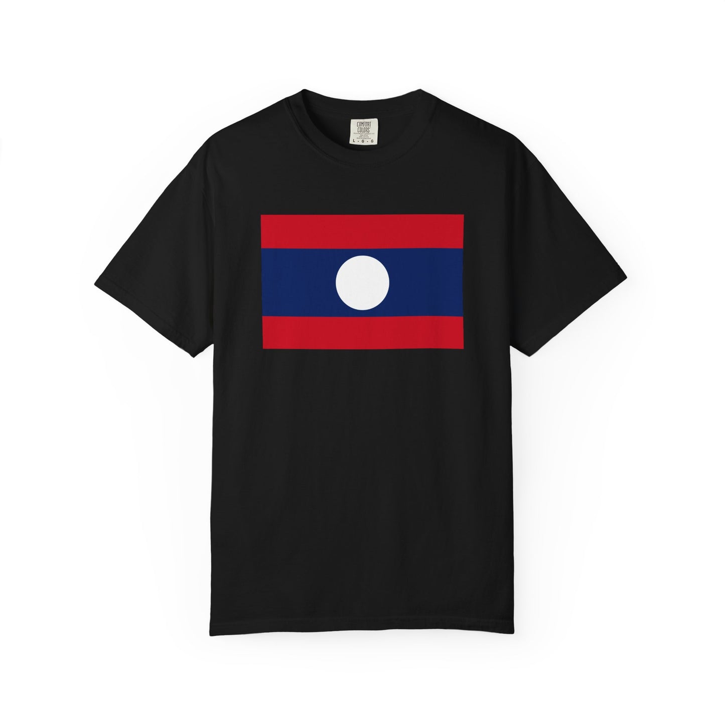 Laos Flag T Shirt | Laotian Heritage Shirt S–4XL | Rep Ya Flag