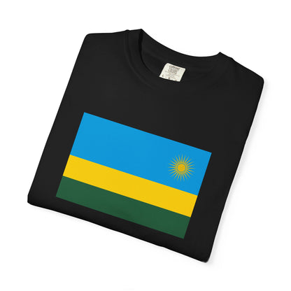 Rwanda Flag T Shirt | Rwandan Heritage Shirt S–4XL | Rep Ya Flag