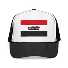 Yemen Flag Foam Trucker Hat | Rep Ya Flag design