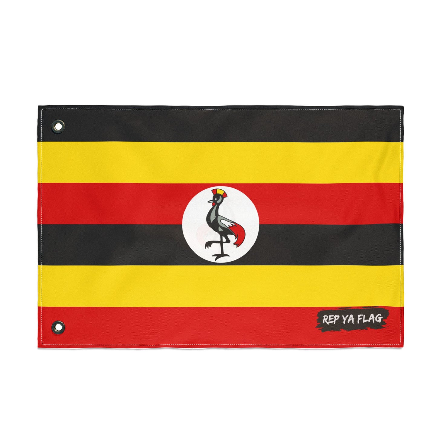 Uganda Flag Double Sided Flag, Outdoor Garden Banner | Country Flag