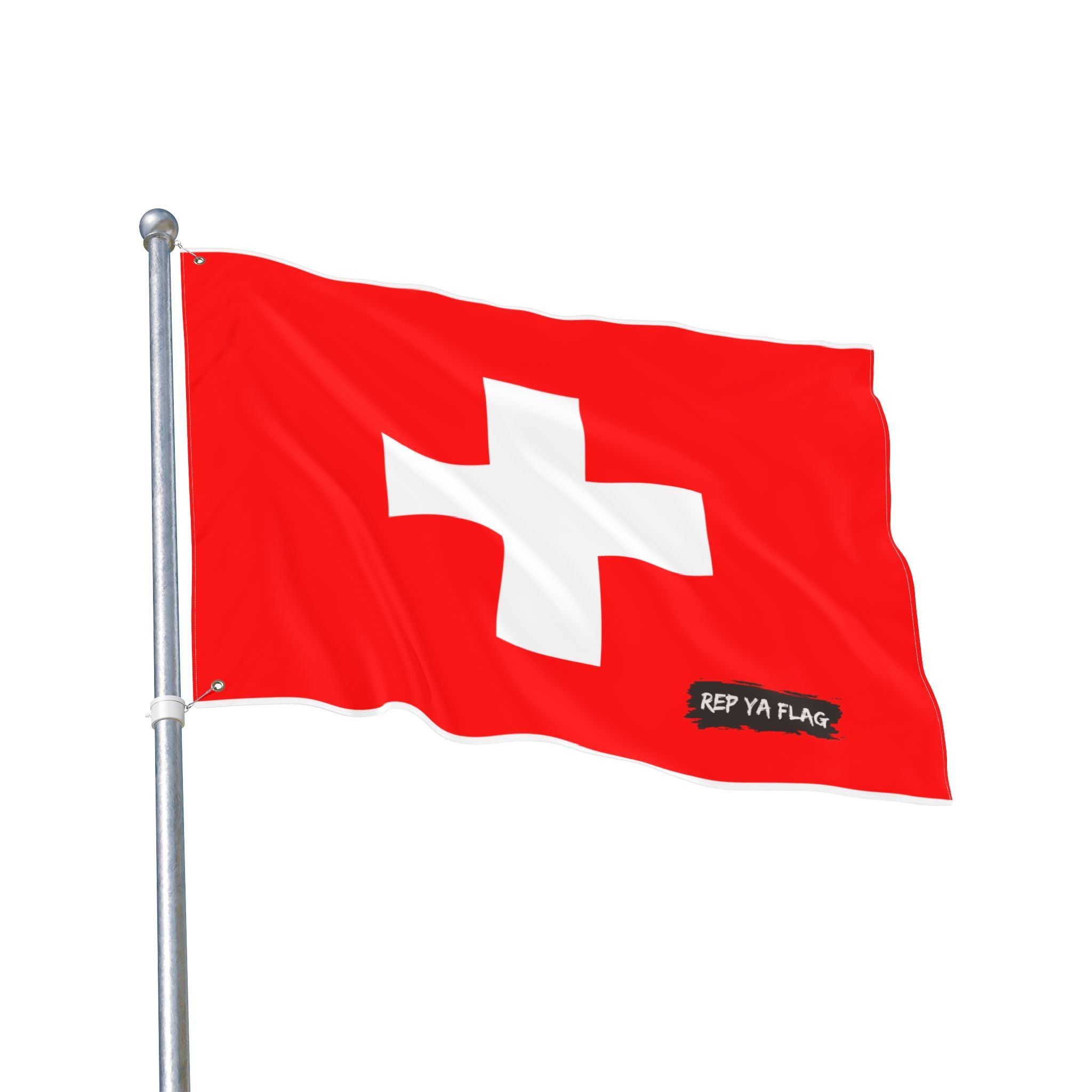 Switzerland Flag Garden Banner | Double-Sided Outdoor Flag | Rep Ya Flag