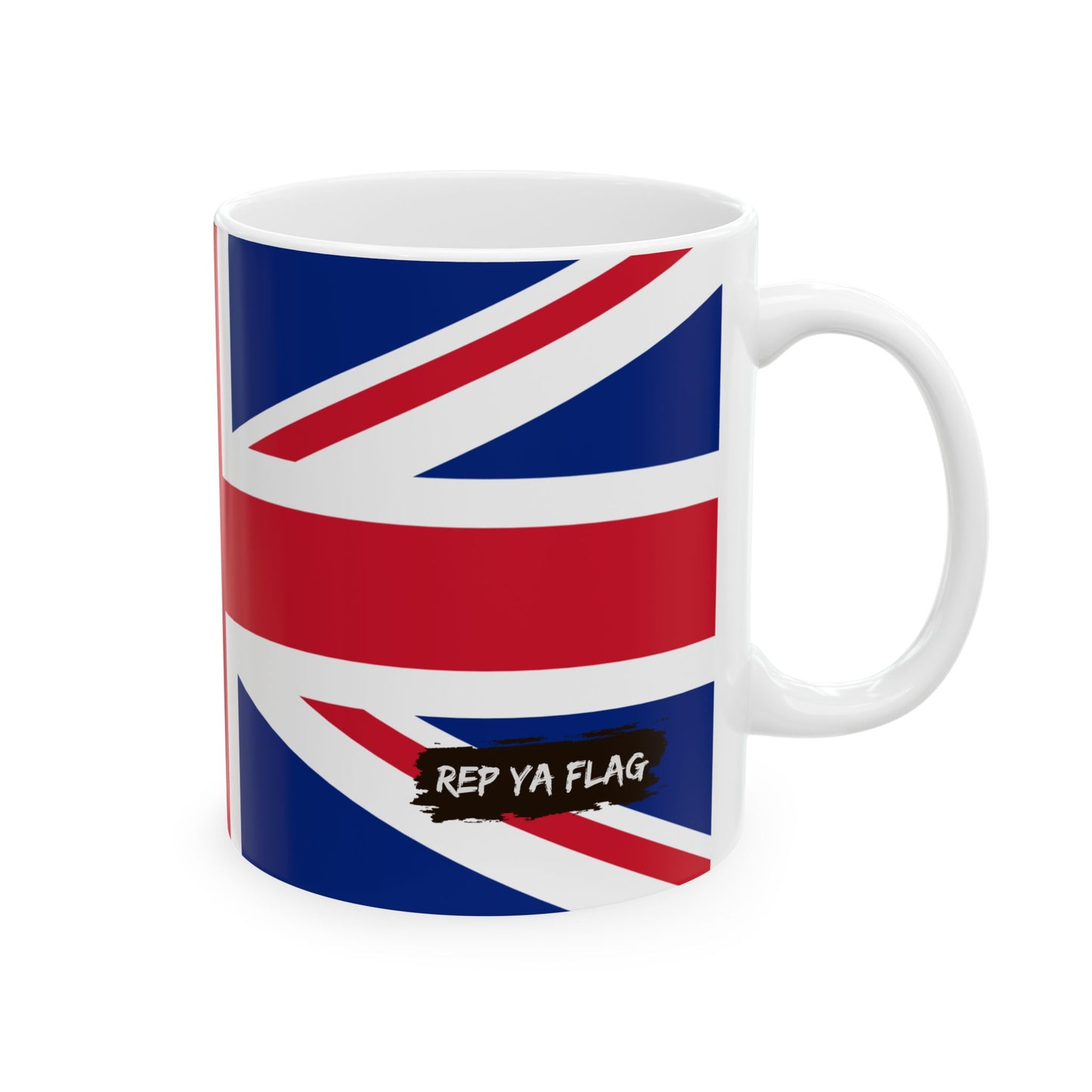 United Kingdom Flag Coffee Tea Mug 11oz 15oz | Rep Ya Flag Ceramic Mug