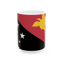 Papua New Guinea Flag Coffee Tea Mug 11oz 15oz | Rep Ya Flag Ceramic Mug