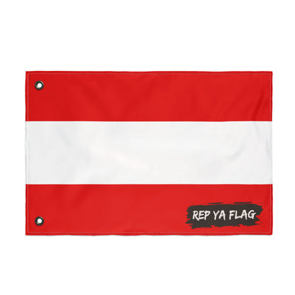 Austria Flag Garden Banner | Double Sided Outdoor Flag | Rep Ya Flag