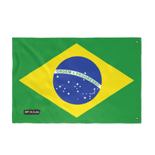 Brazil Flag Garden Banner | Double Sided Outdoor Flag | Rep Ya Flag