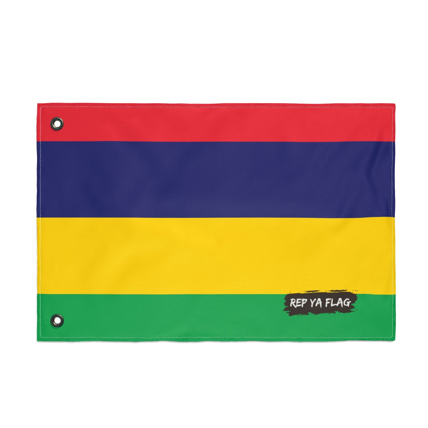Mauritius Flag Garden Banner | Double Sided Outdoor Flag | Rep Ya Flag