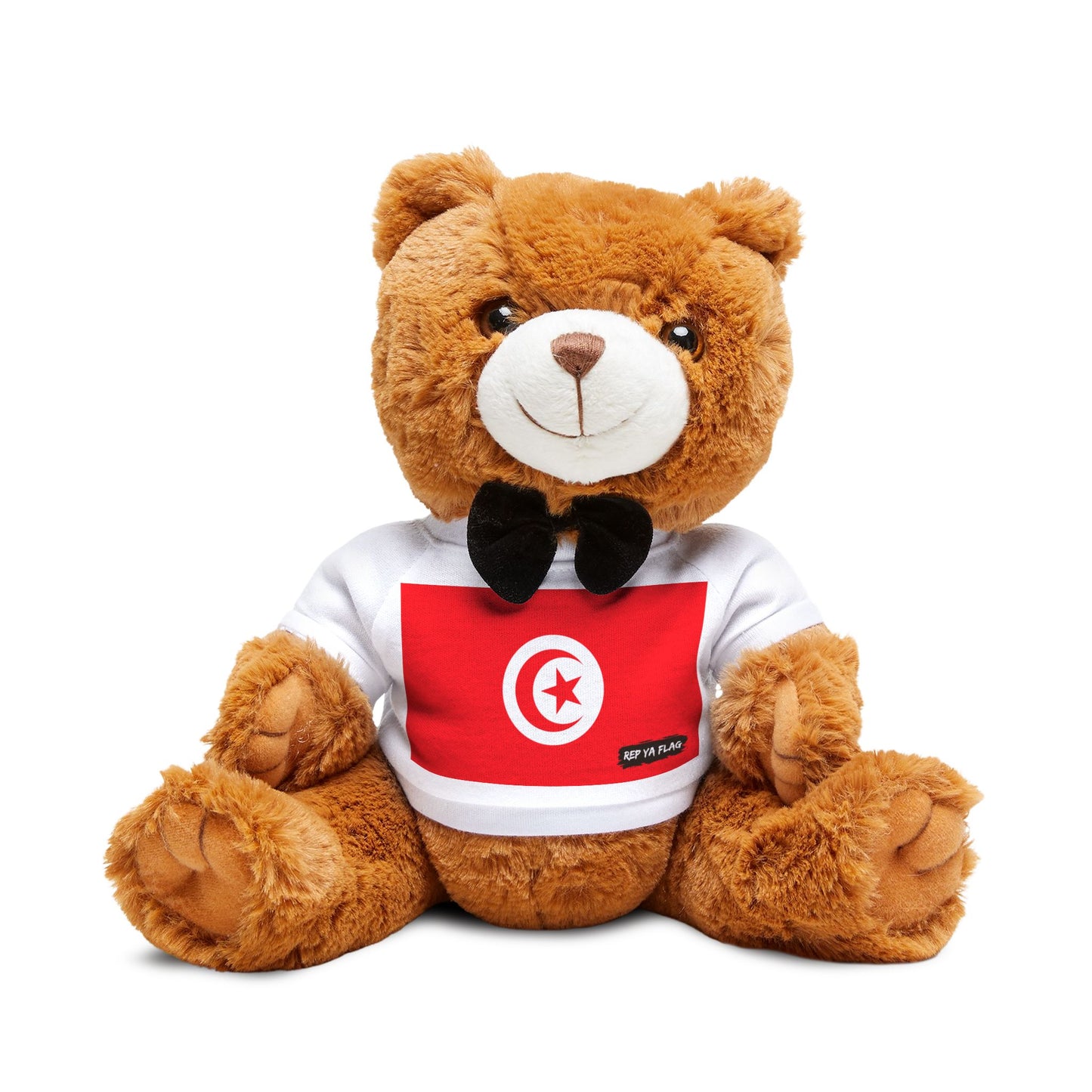 Tunisia Teddy Bear | Tunisia Flag Plush | Tunisian Gift | Cultural Stuffed Animal | Heritage Keepsake Bear