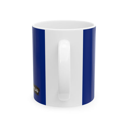 Barbados Flag Coffee Mug | Barbadian Pride Ceramic Tea Mug 11oz & 15oz | Rep Ya Flag