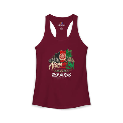 Afghanistan Women’s Racerback Tank – Lightweight Pride