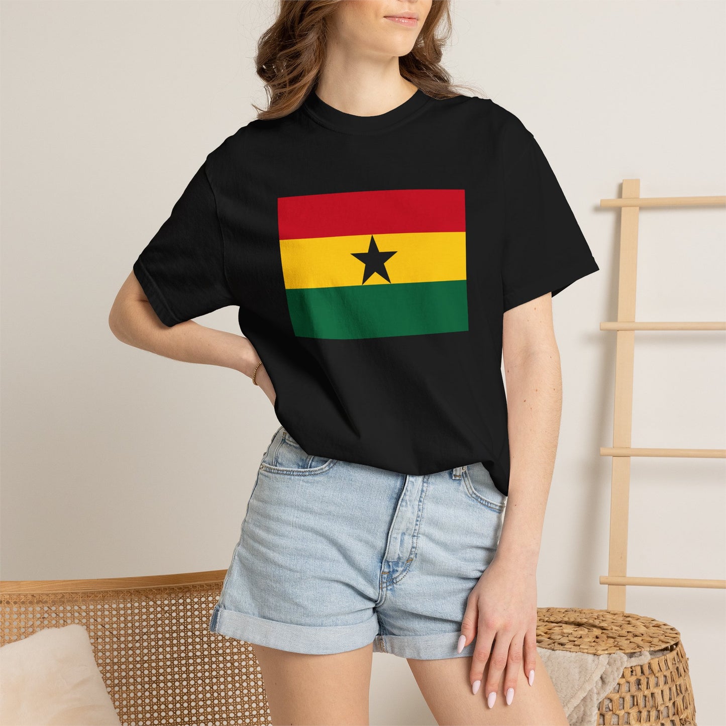 Ghana Flag T Shirt | Ghanaian Heritage Shirt S–4XL | Rep Ya Flag