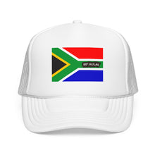 South Africa Flag Foam Trucker Hat | South African Heritage Snapback Cap | Rep Ya Flag