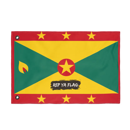 Grenada Flag Garden Banner | Double Sided Outdoor Flag | Rep Ya Flag