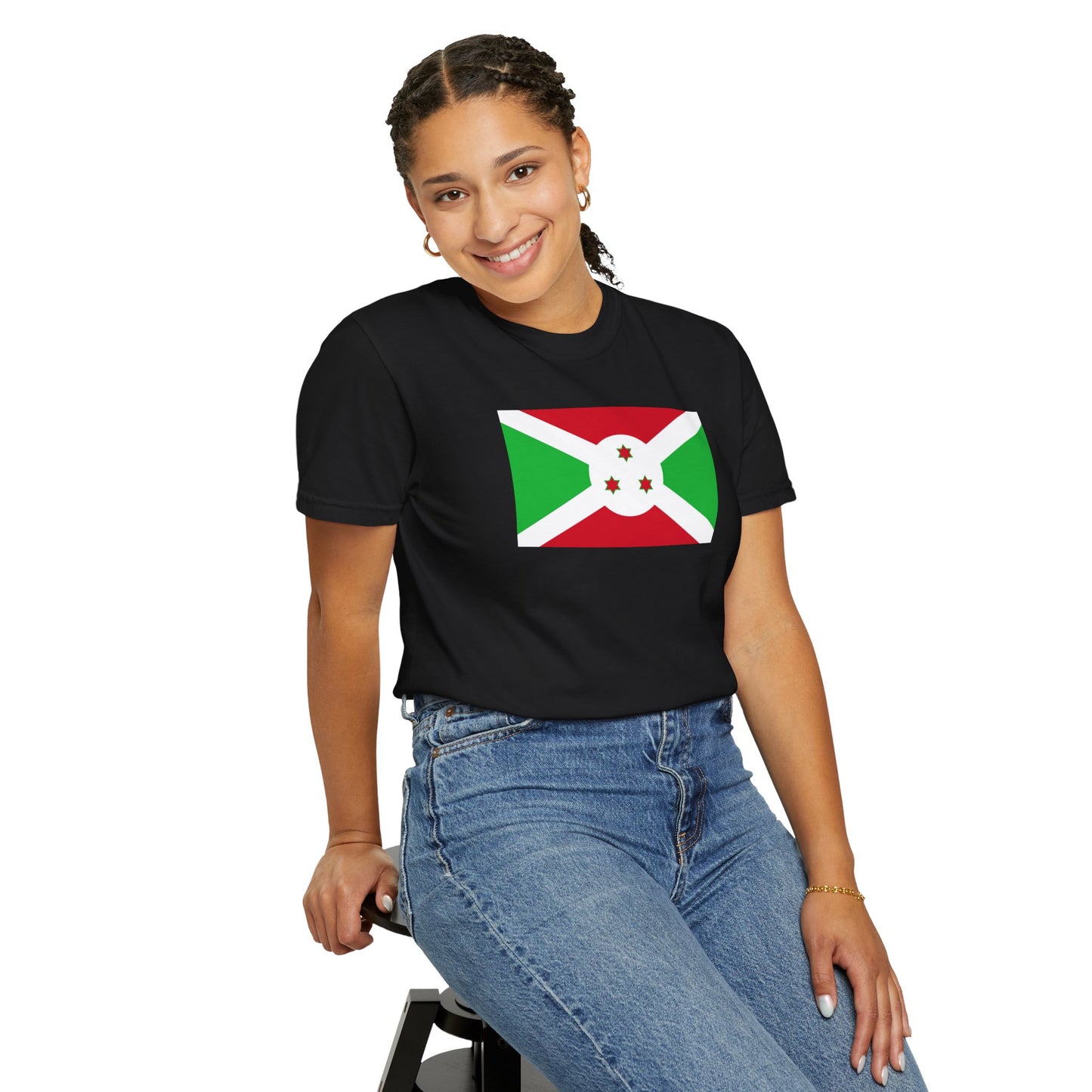 Burundi Flag T Shirt | Burundian Heritage Shirt S-4XL | Rep Ya Flag