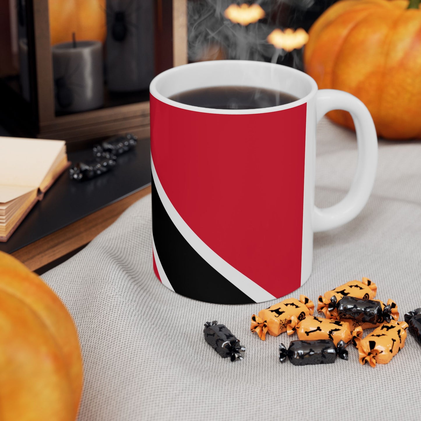 Trinidad and Tobago Flag Coffee Tea Mug 11oz 15oz | Rep Ya Flag Ceramic Mug