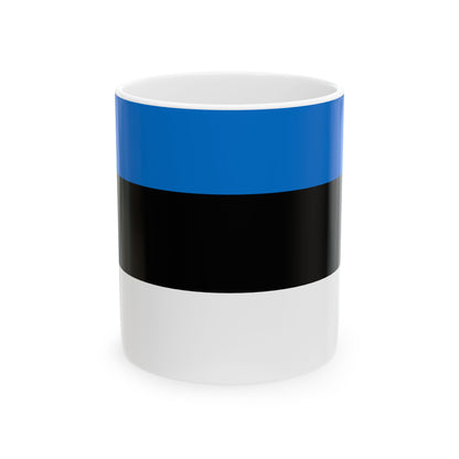 Estonia Flag Coffee Tea Mug 11oz 15oz | Rep Ya Flag Ceramic Mug