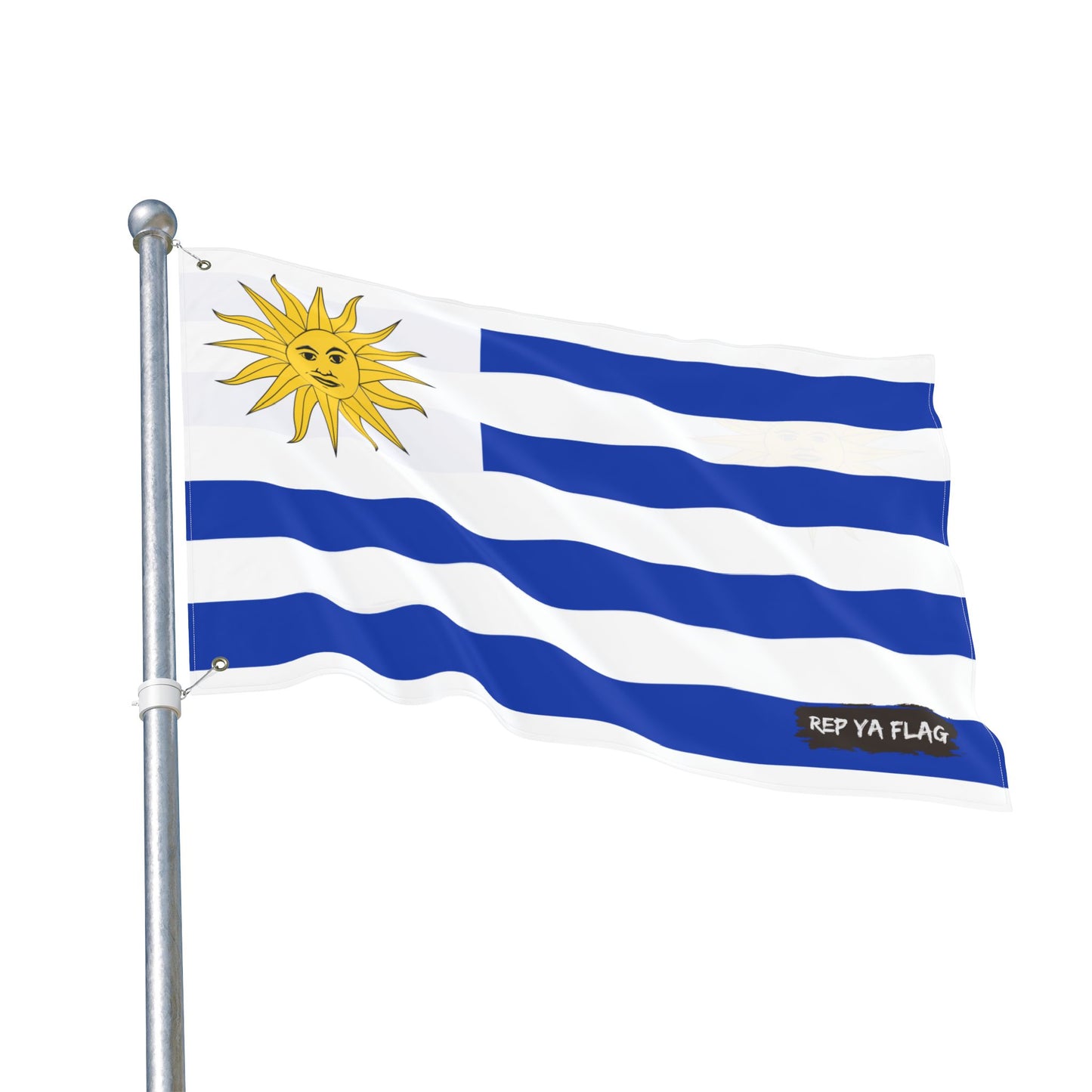 Uruguay Flag Double Sided Flag, Outdoor Garden Banner | Country Flag