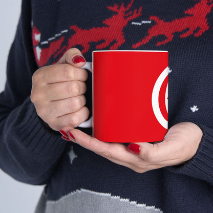 Tunisia Flag Coffee Tea Mug 11oz 15oz | Rep Ya Flag Ceramic Mug