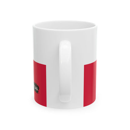 Poland Flag Coffee Tea Mug 11oz 15oz | Rep Ya Flag Ceramic Mug