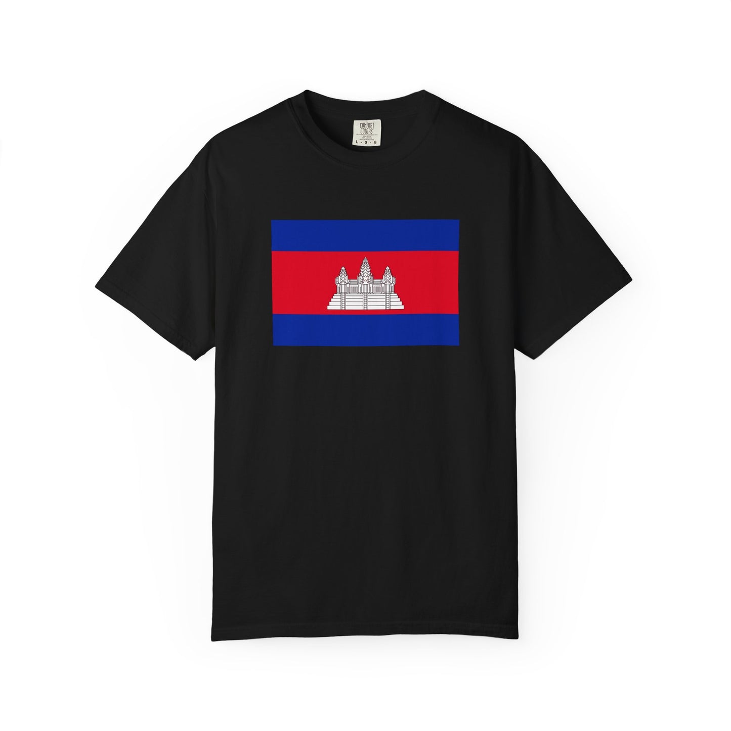 Cambodia Flag T Shirt | Cambodian Heritage Shirt S-4XL | Rep Ya Flag