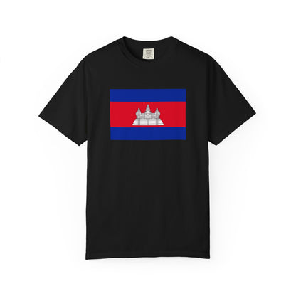 Cambodia Flag T Shirt | Cambodian Heritage Shirt S-4XL | Rep Ya Flag