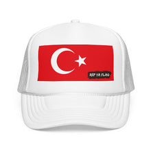 Turkey Flag Foam Trucker Hat | Rep Ya Flag design