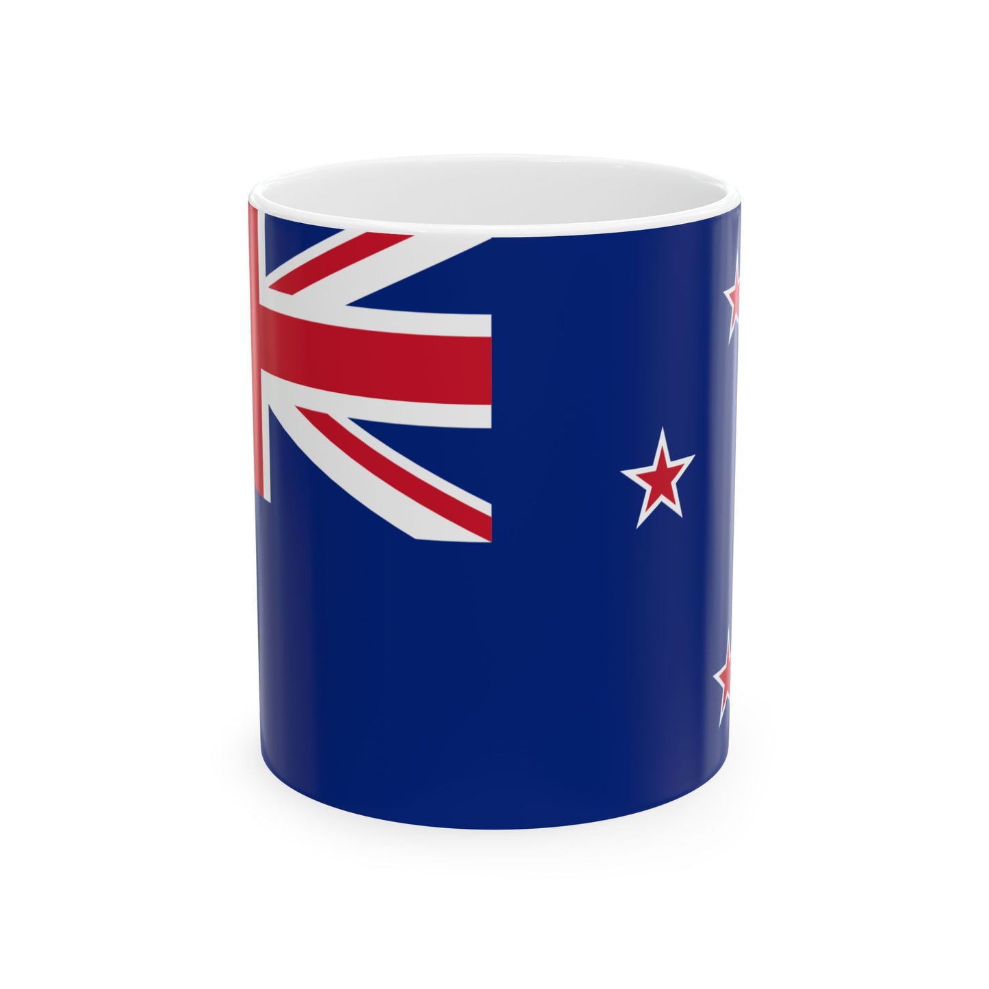 New Zealand Flag Coffee Tea Mug 11oz 15oz | Rep Ya Flag Ceramic Mug