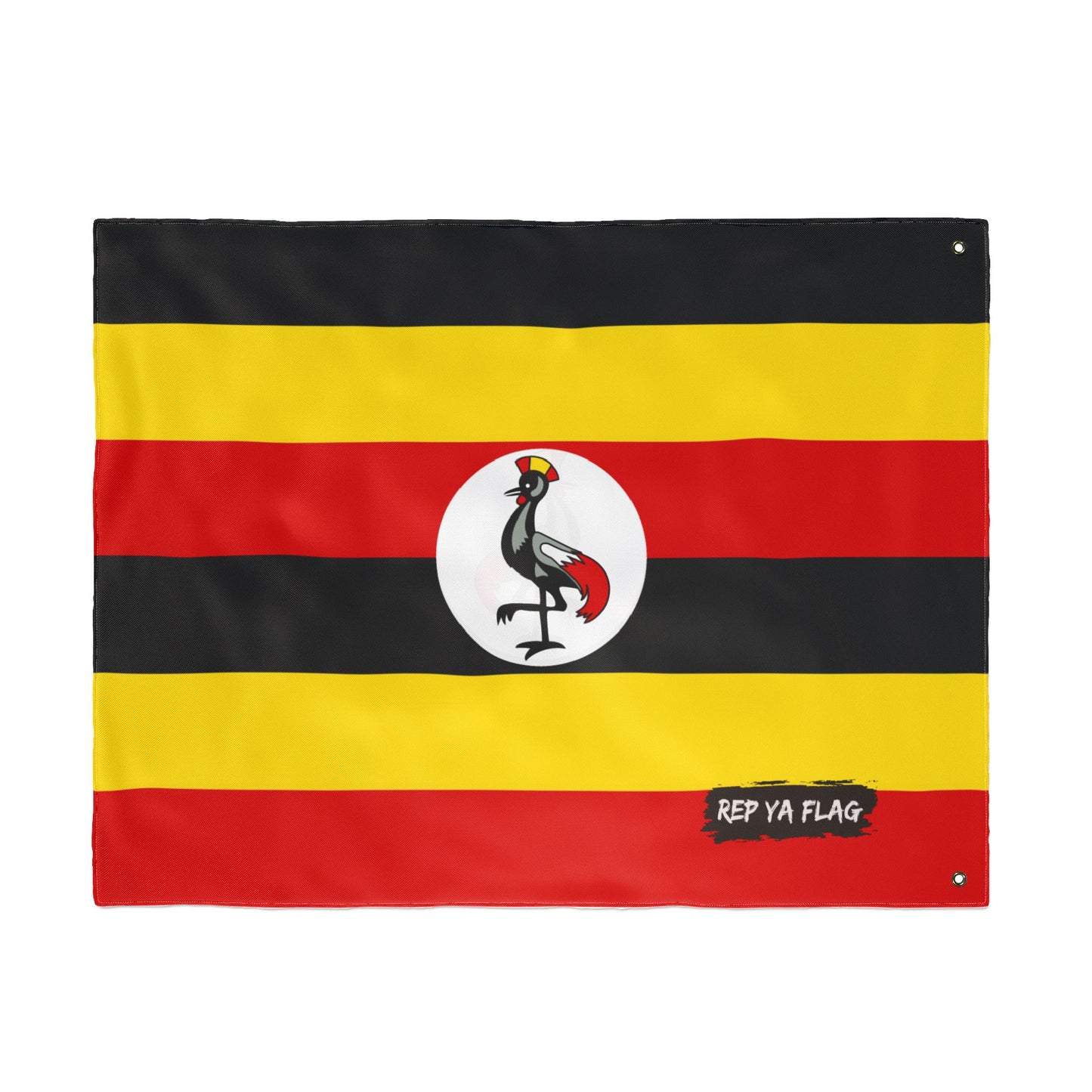 Uganda Flag Double Sided Flag, Outdoor Garden Banner | Country Flag