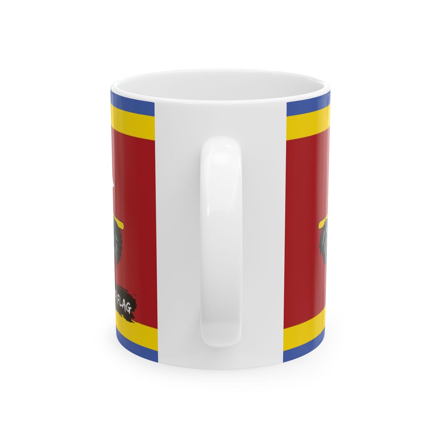Eswatini Flag Coffee Tea Mug 11oz 15oz | Rep Ya Flag Ceramic Mug