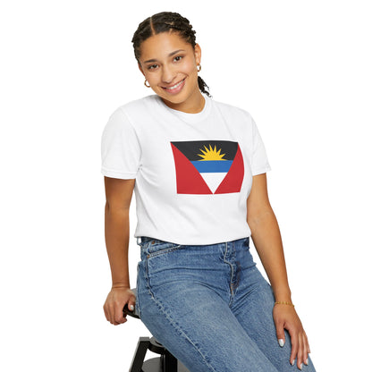 Antigua & Barbuda Flag T Shirt | Caribbean Heritage Shirt S-4XL | Rep Ya Flag