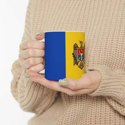 Moldova Flag Coffee Tea Mug 11oz 15oz | Rep Ya Flag Ceramic Mug