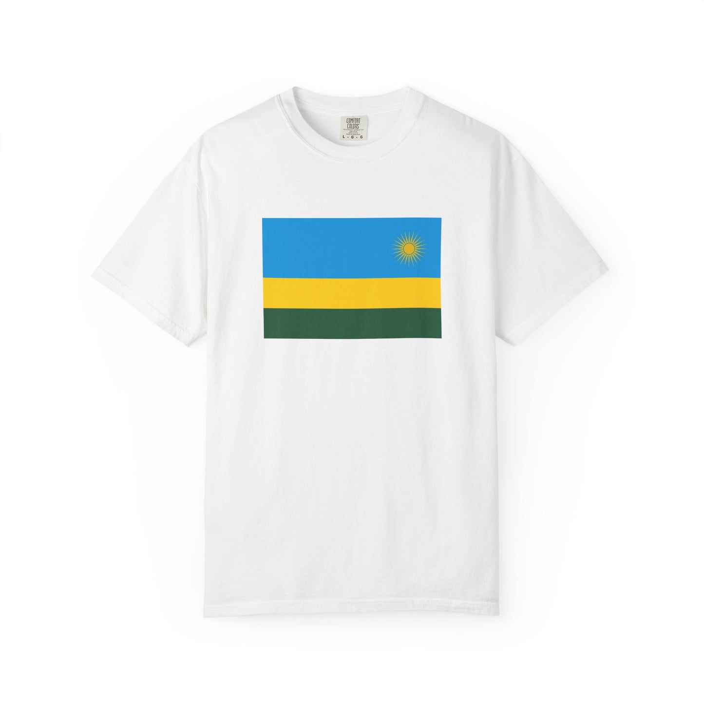 Rwanda Flag T Shirt | Rwandan Heritage Shirt S–4XL | Rep Ya Flag