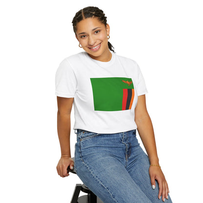Zambia Flag Shirt | Zambia Tshirt | Zambia Pride Tee | Rep Ya Flag Shirt | Heritage Gift | Unisex S-4XL
