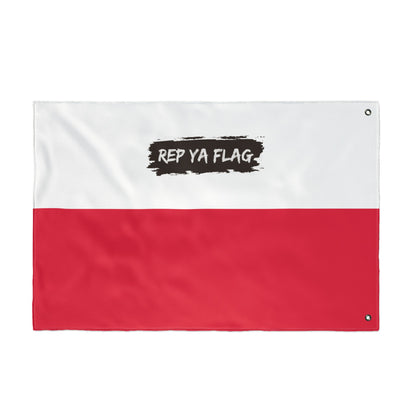 Poland Flag Garden Banner | Double Sided Outdoor Flag | Rep Ya Flag