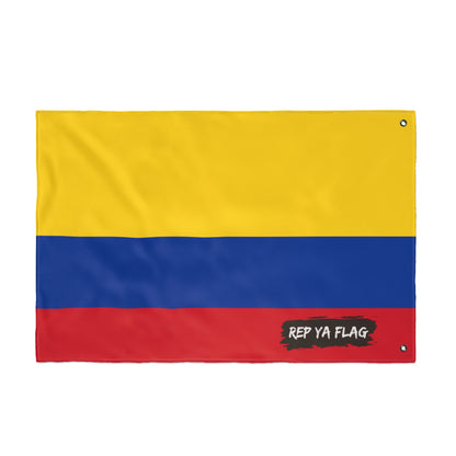 Colombia Flag Garden Banner | Double Sided Outdoor Flag | Rep Ya Flag