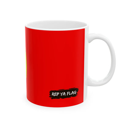Portugal Flag Coffee Tea Mug 11oz 15oz | Rep Ya Flag Ceramic Mug