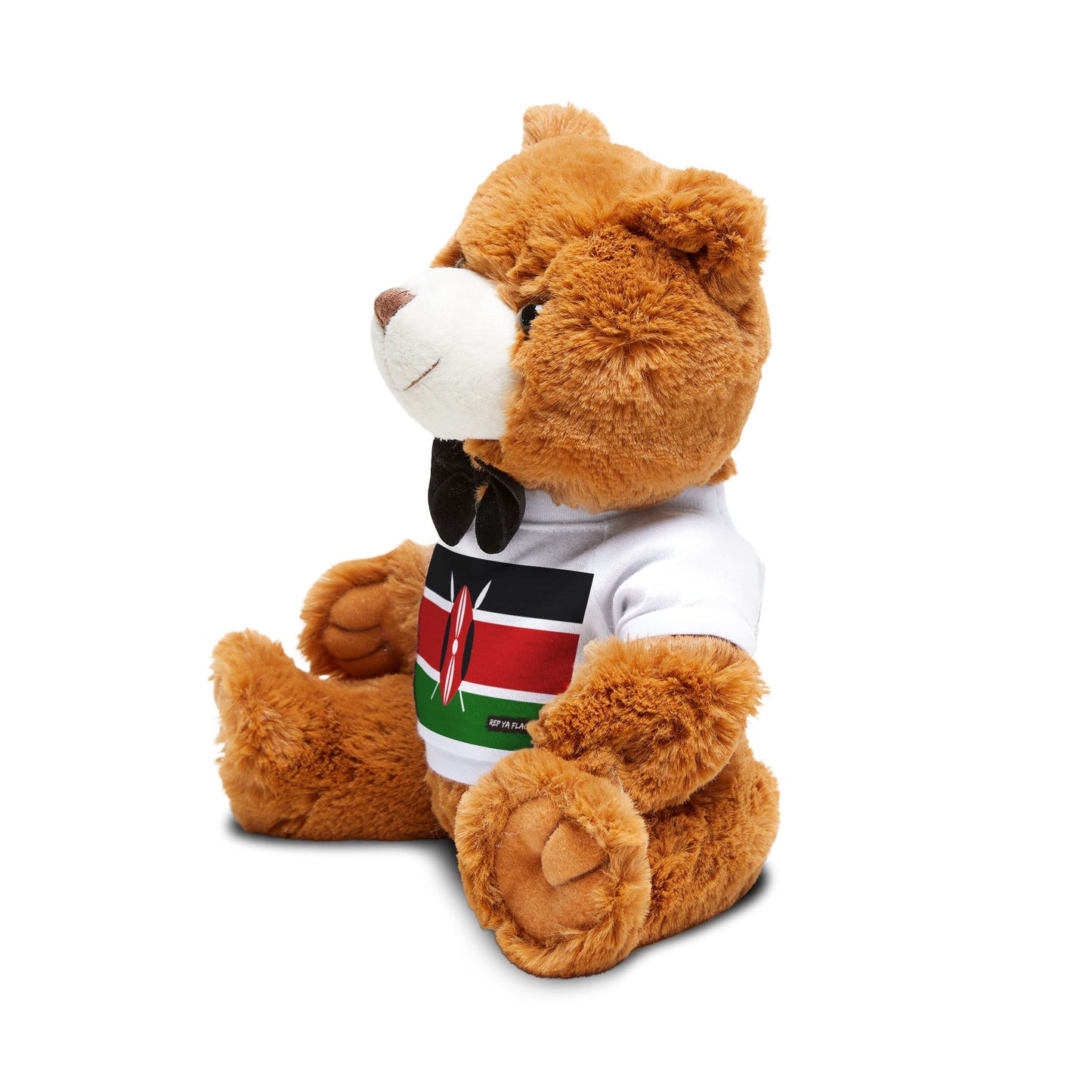 Kenya Flag Teddy Bear | Kenyan Heritage Plush Gift | Rep Ya Flag
