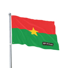 Burkina Faso Flag Garden Banner | Double Sided Outdoor Flag | Rep Ya Flag