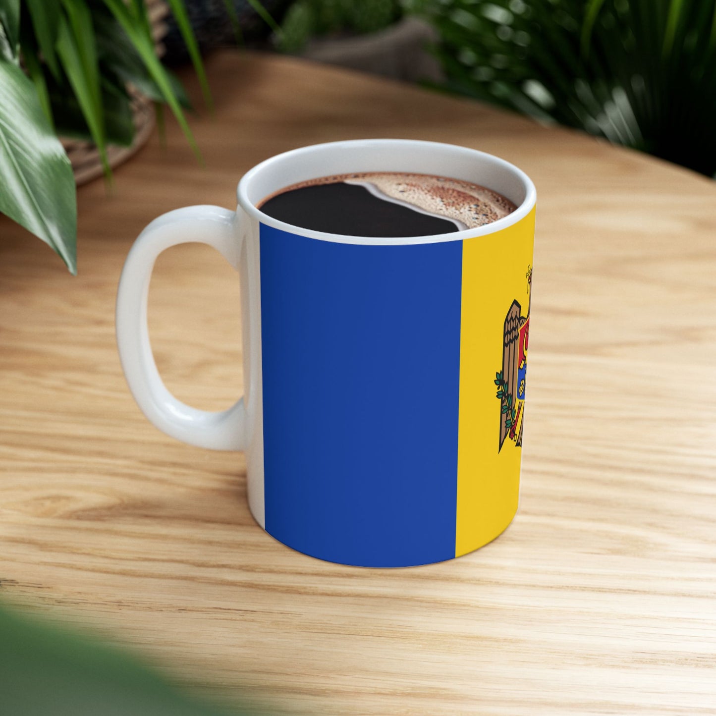 Moldova Flag Coffee Tea Mug 11oz 15oz | Rep Ya Flag Ceramic Mug