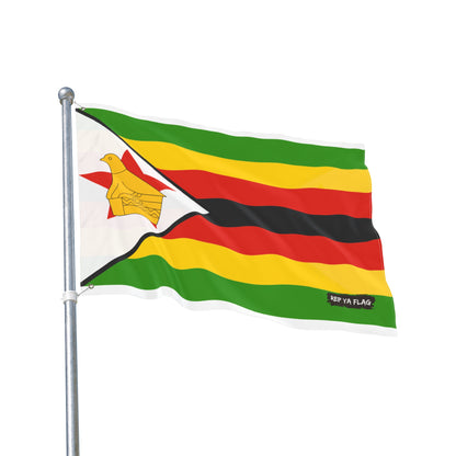 Zimbabwe Flag Double Sided Flag, Outdoor Garden Banner | Country Flag