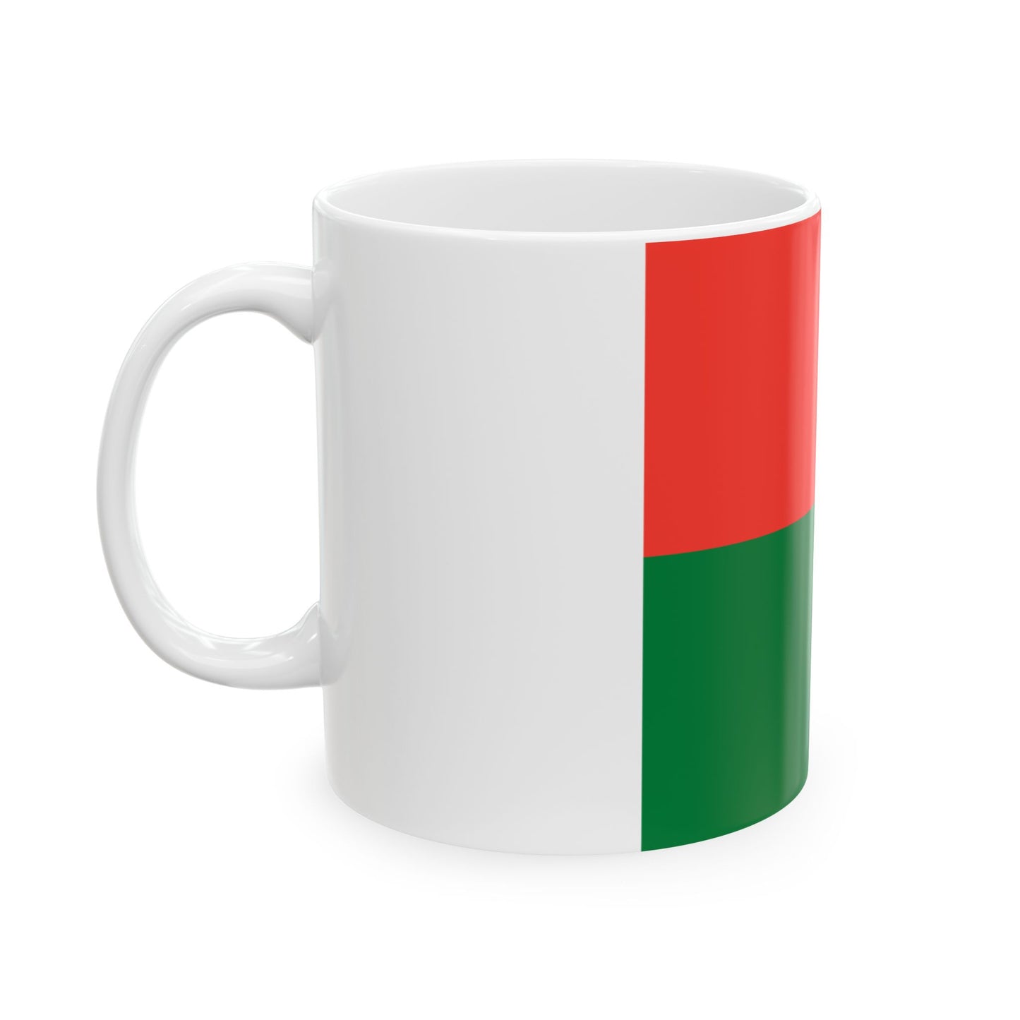 Madagascar Flag Coffee Tea Mug 11oz 15oz | Rep Ya Flag Ceramic Mug