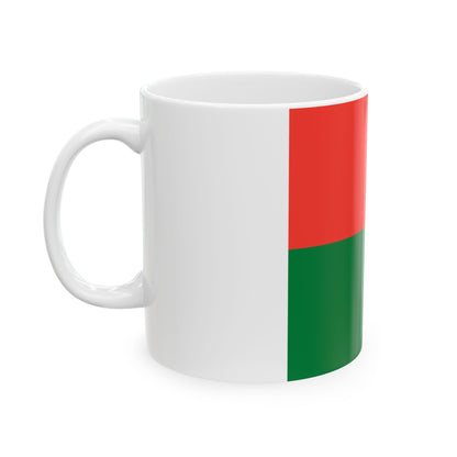Madagascar Flag Coffee Tea Mug 11oz 15oz | Rep Ya Flag Ceramic Mug
