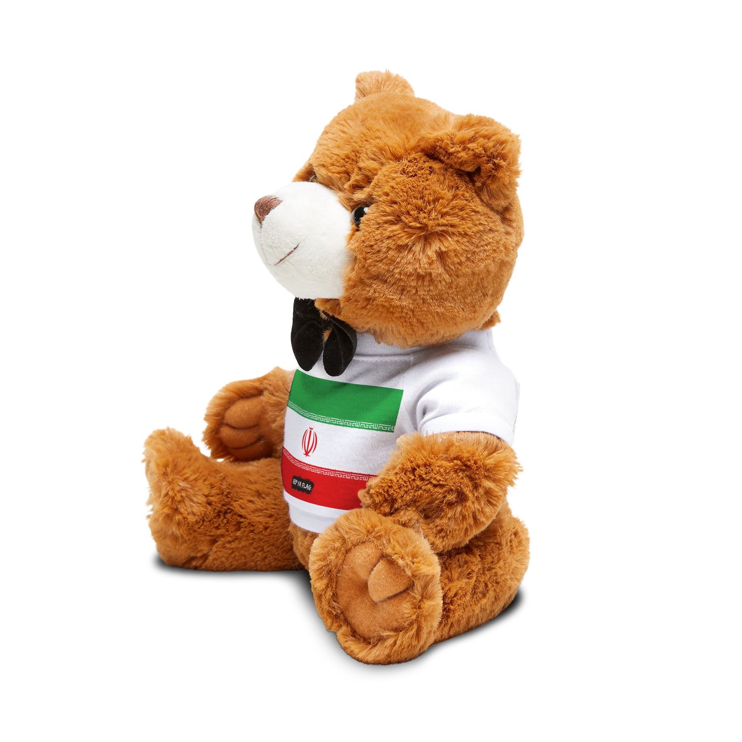 Iran Flag Teddy Bear | Iranian Heritage Plush Gift | Rep Ya Flag