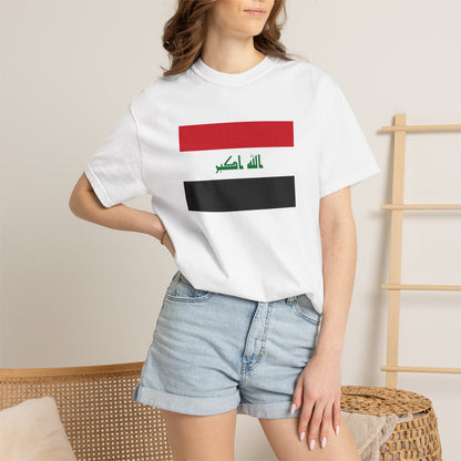 Iraq Flag T Shirt | Iraqi Heritage Shirt S–4XL | Rep Ya Flag