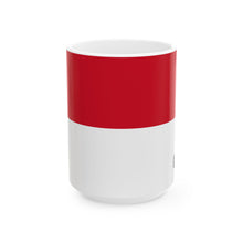 Indonesia Flag Coffee Tea Mug 11oz 15oz | Rep Ya Flag Ceramic Mug
