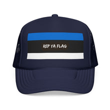 Estonia Flag Foam Trucker Hat | Estonian Pride Snapback Cap | Rep Ya Flag