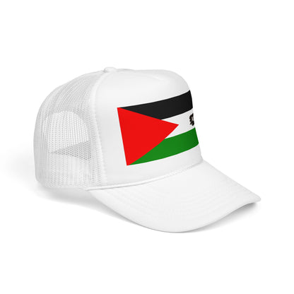 Palestine Flag Foam Trucker Hat | Palestinian Pride Snapback Cap | Rep Ya Flag